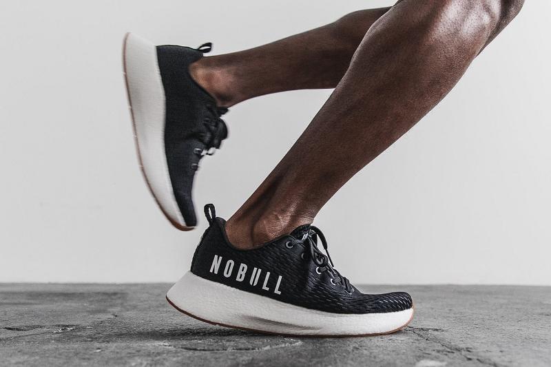 Men's Nobull Runner+ Running Shoes Black | SG J2139P